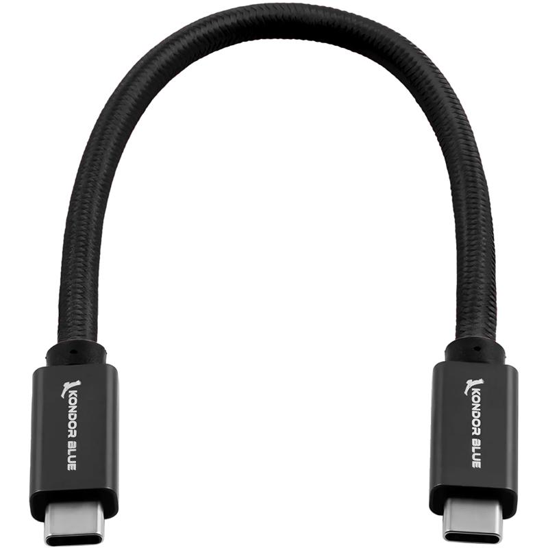 Kondor Blue USB C to USB C High Speed Cable for SSD Recording -  (8.5